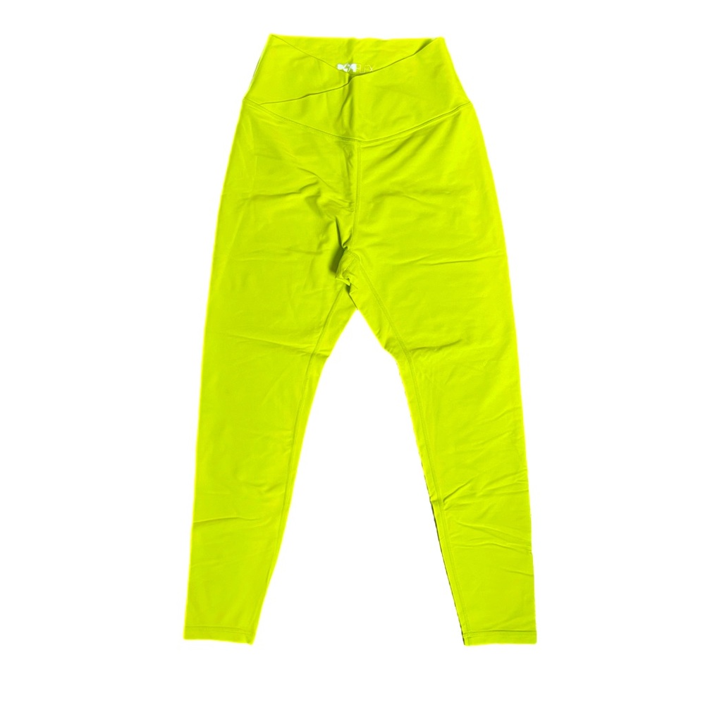 Popflex Neon Green Leggings Size M Medium